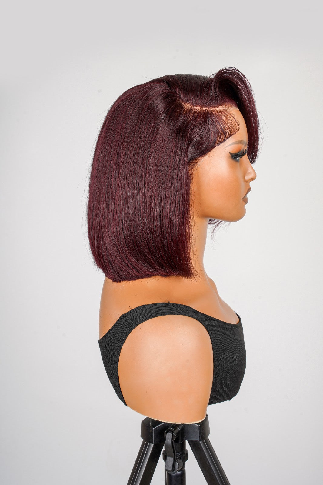 Kenzie Ready To Go Burgundy Straight Bob Wig