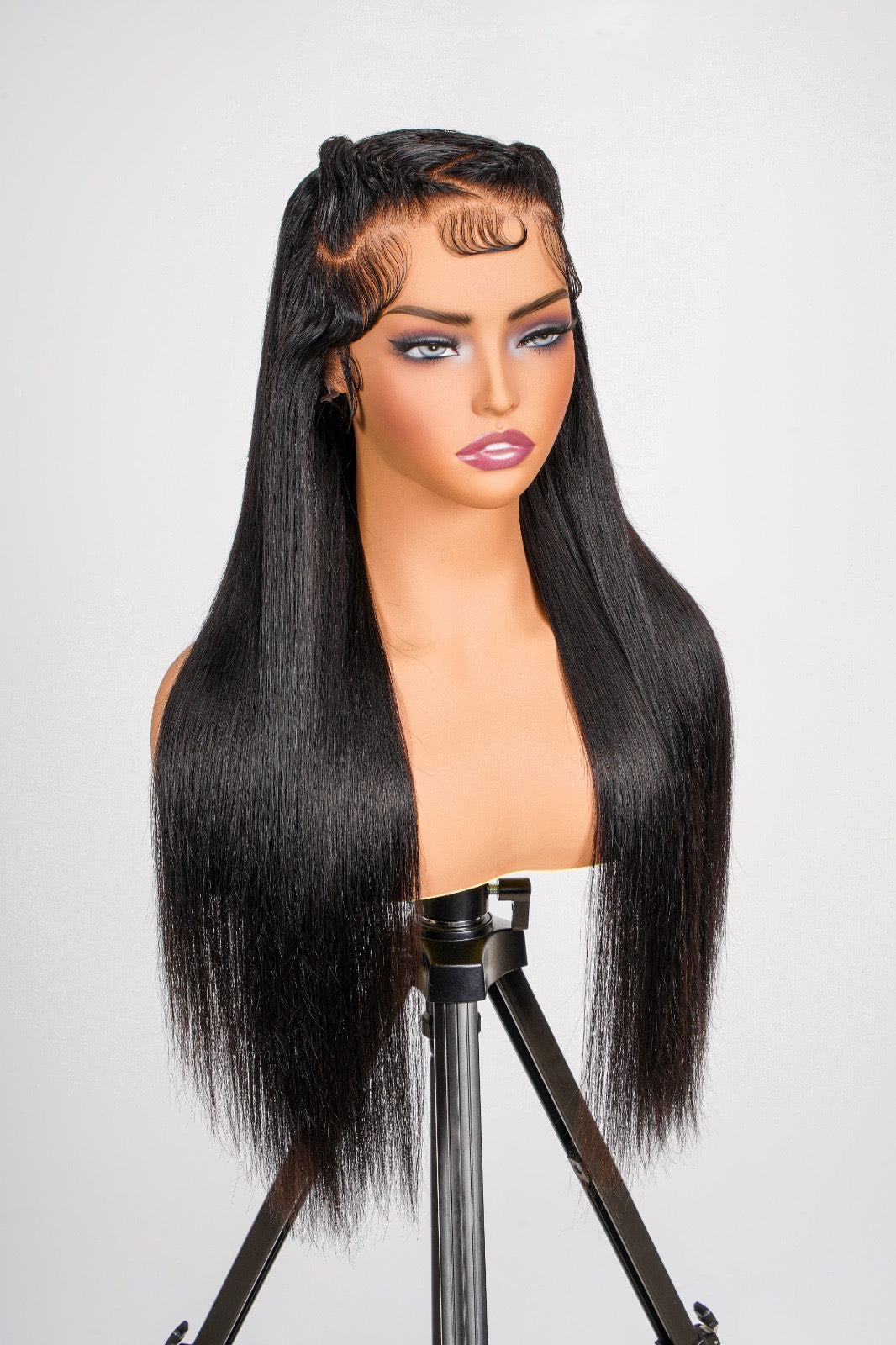 Aaliyah Lace Front Straight Twisted Wig