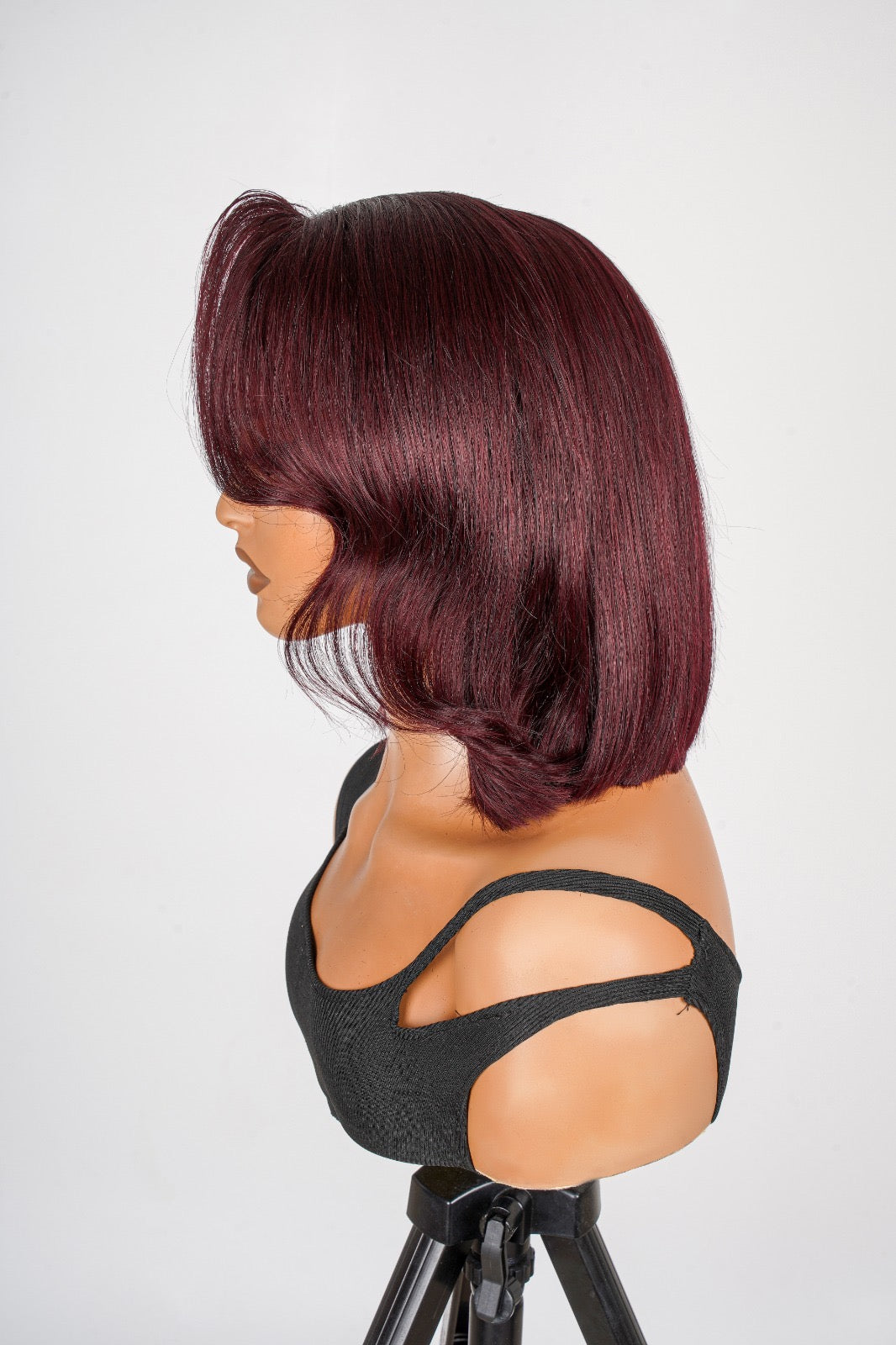 Kenzie Ready To Go Burgundy Straight Bob Wig