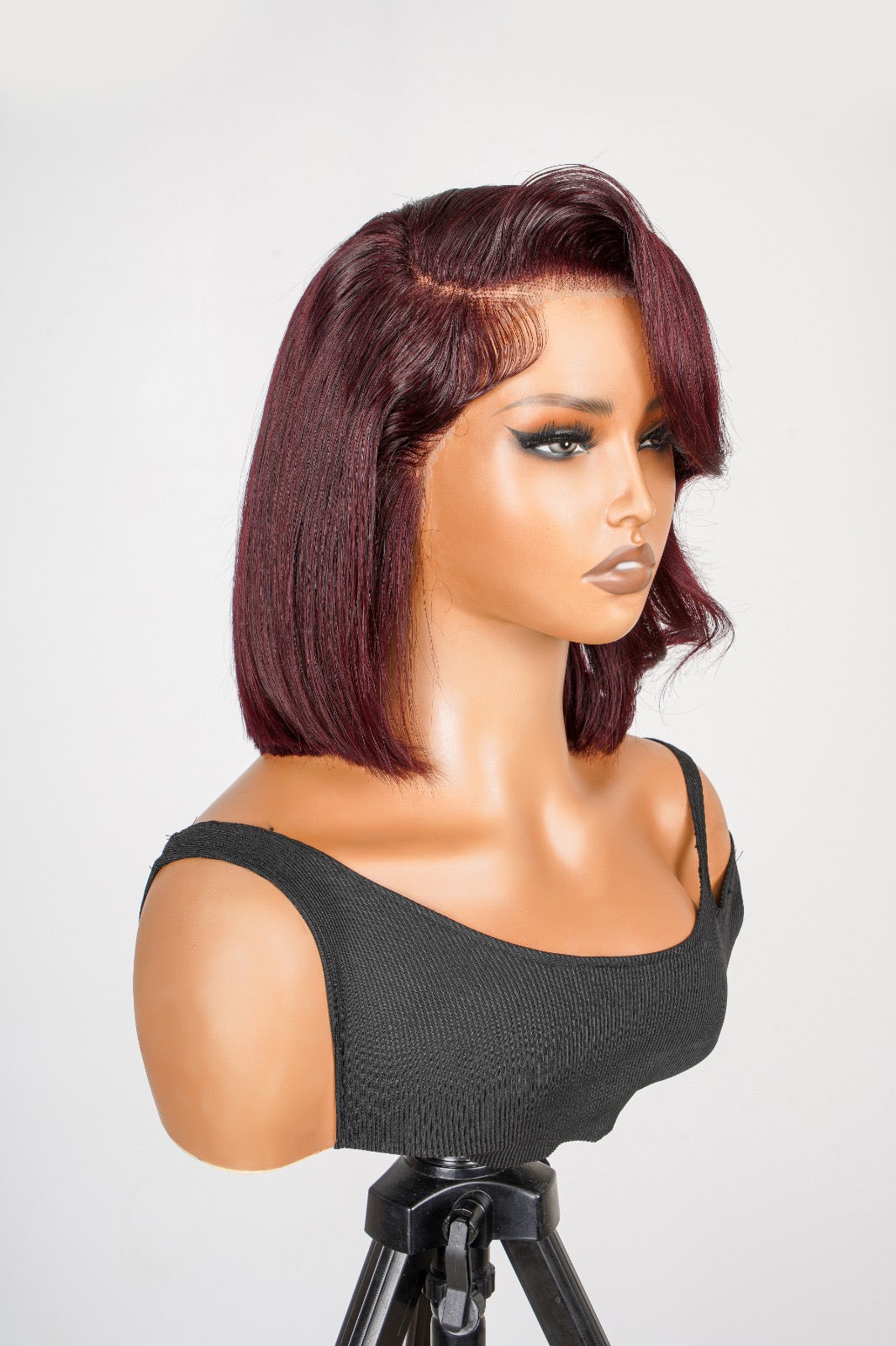 Kenzie Ready To Go Burgundy Straight Bob Wig