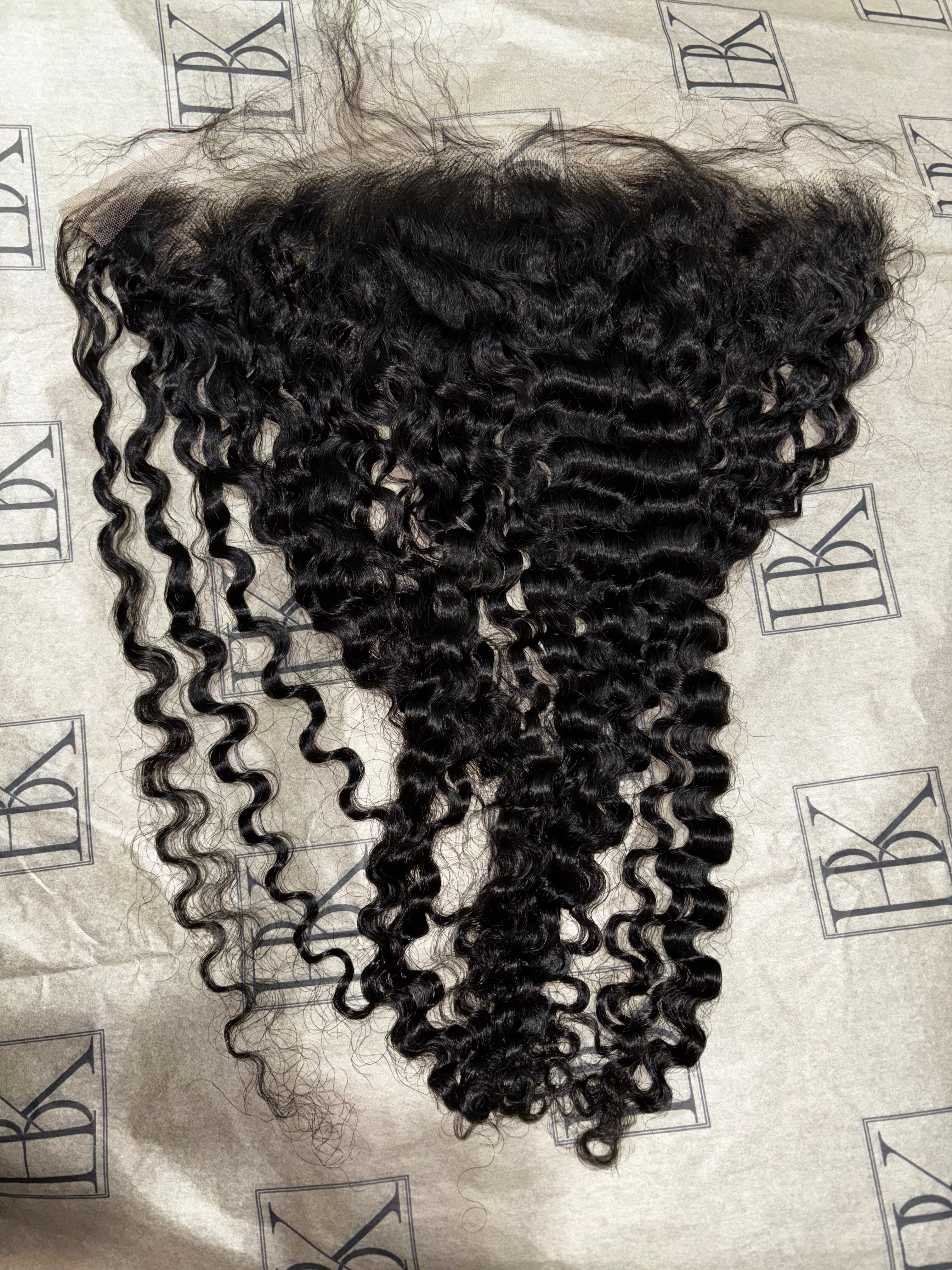 THE TIDEWATER CURL 13X4 HD LACE FRONTAL