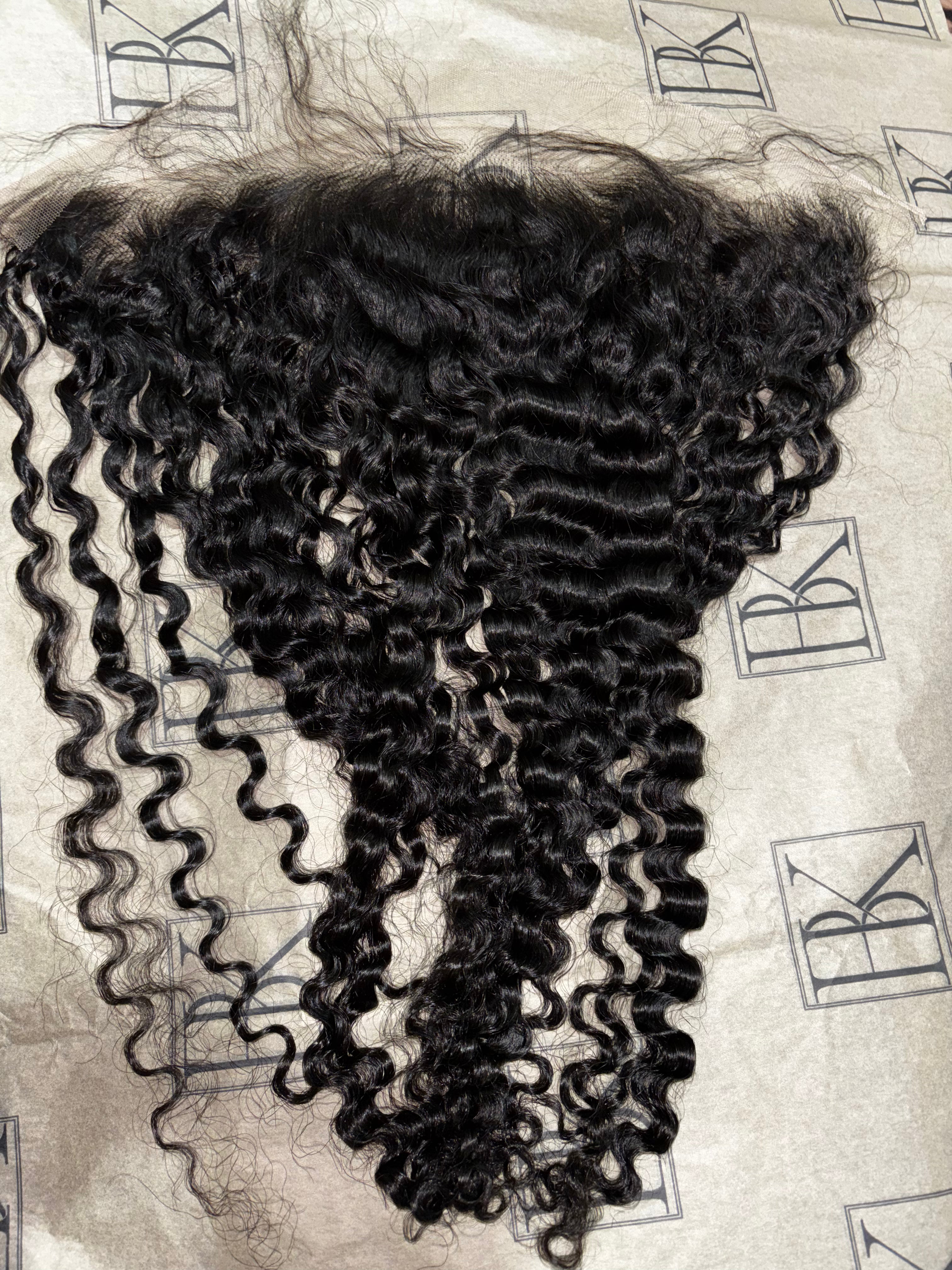 THE TIDEWATER CURL 13X4 HD LACE FRONTAL