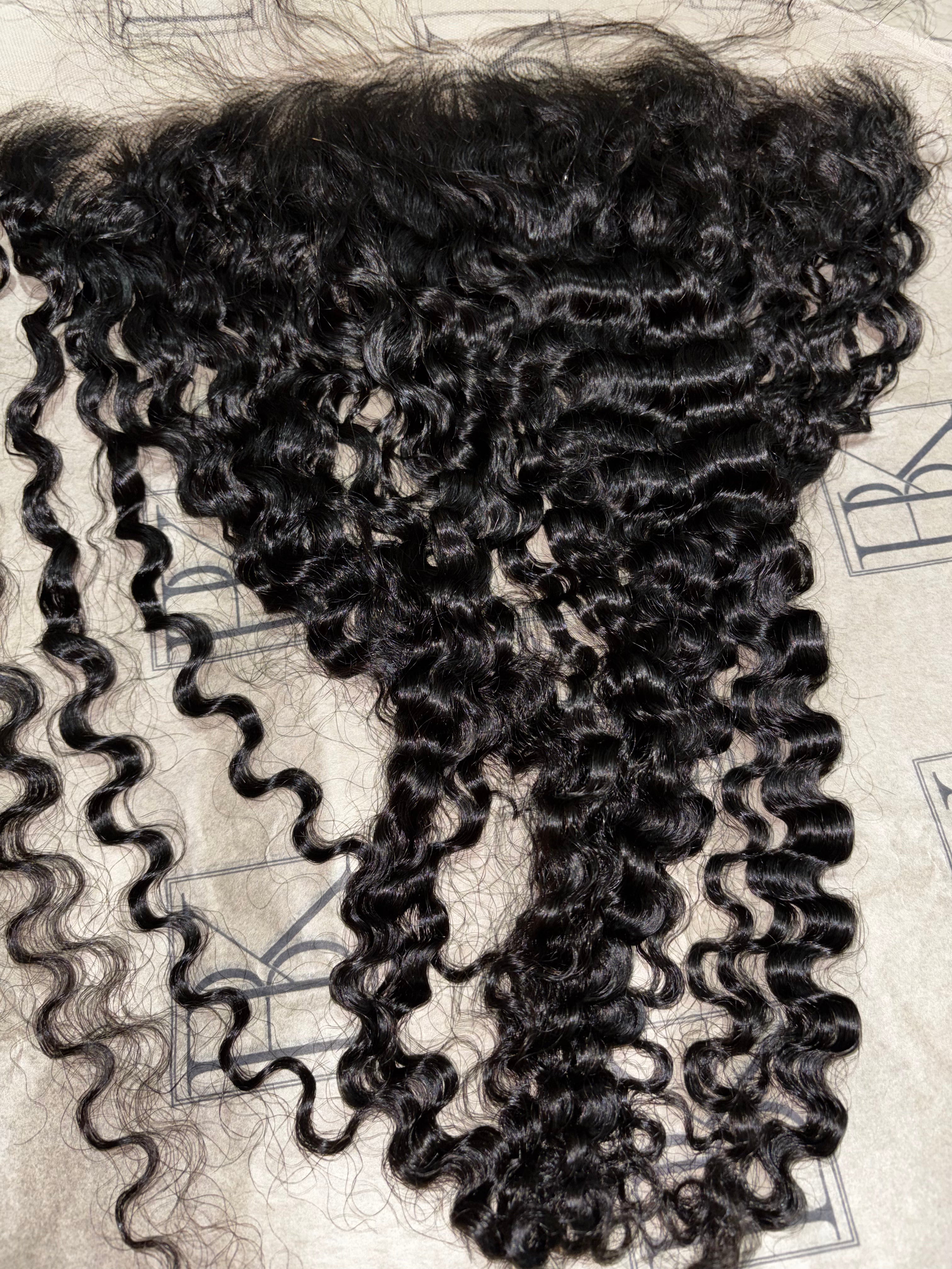 THE TIDEWATER CURL 13X4 HD LACE FRONTAL