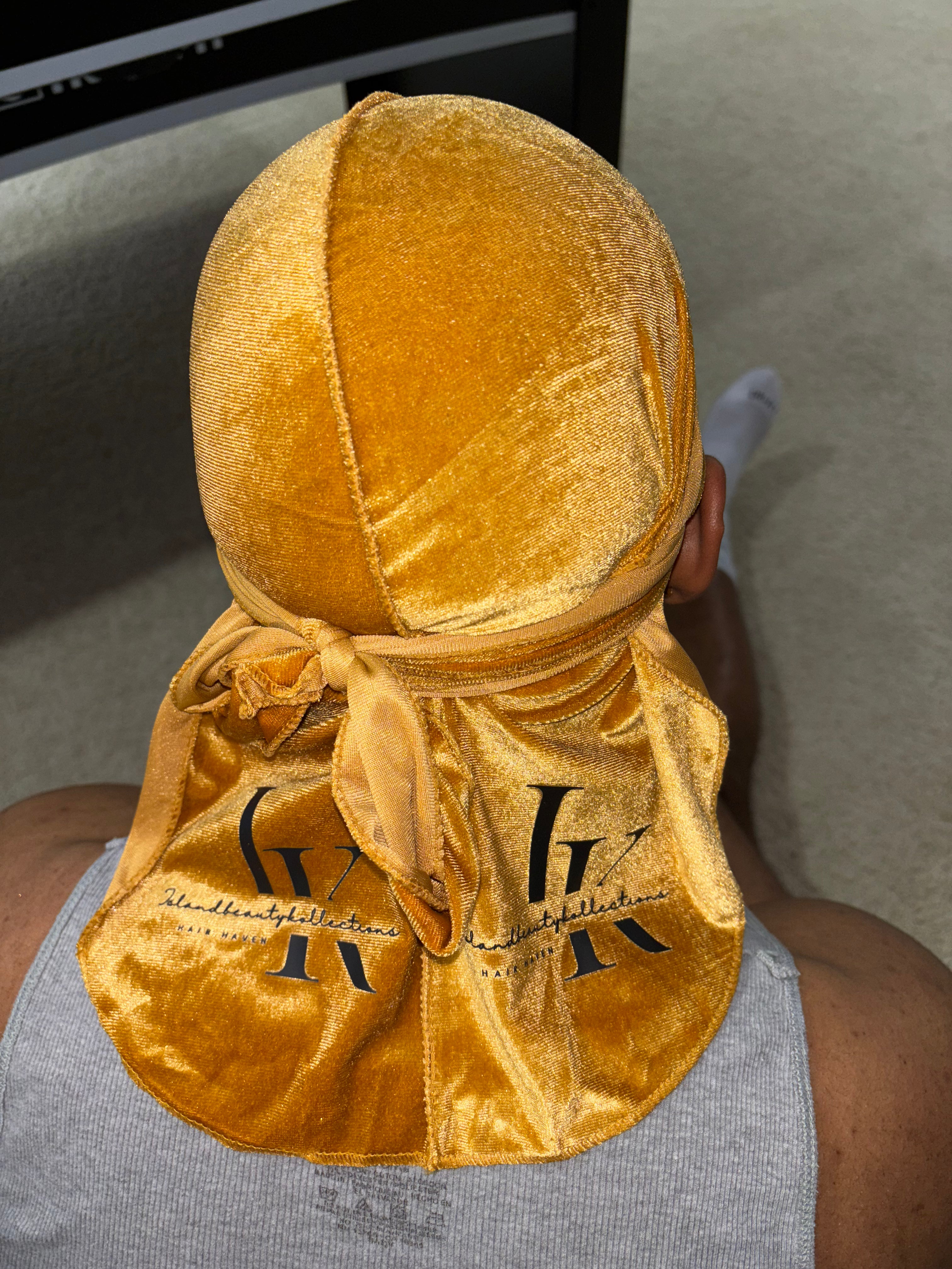 Island Luxe Durag– Gold Edition & Black Edition