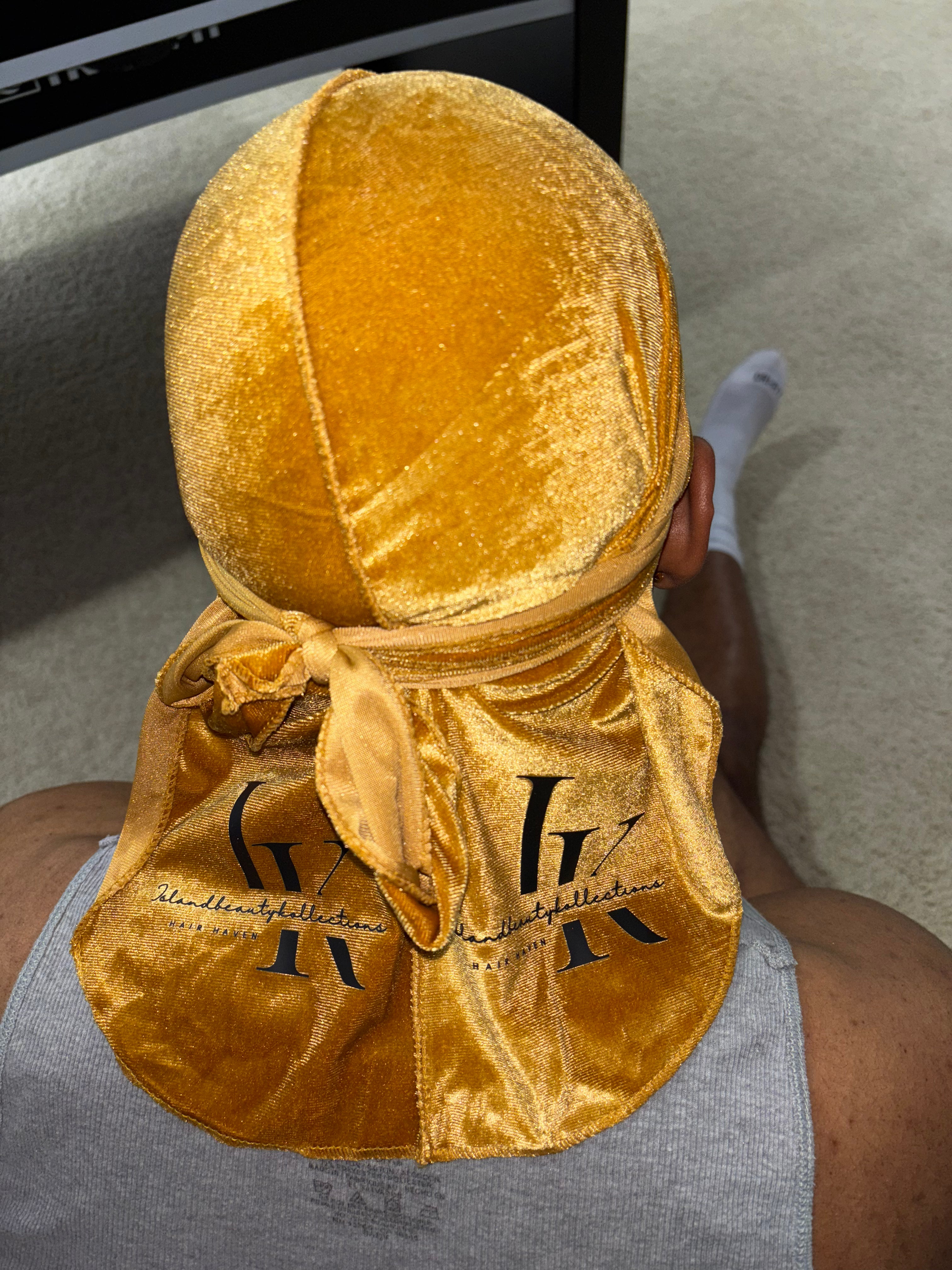 Island Luxe Durag– Gold Edition & Black Edition