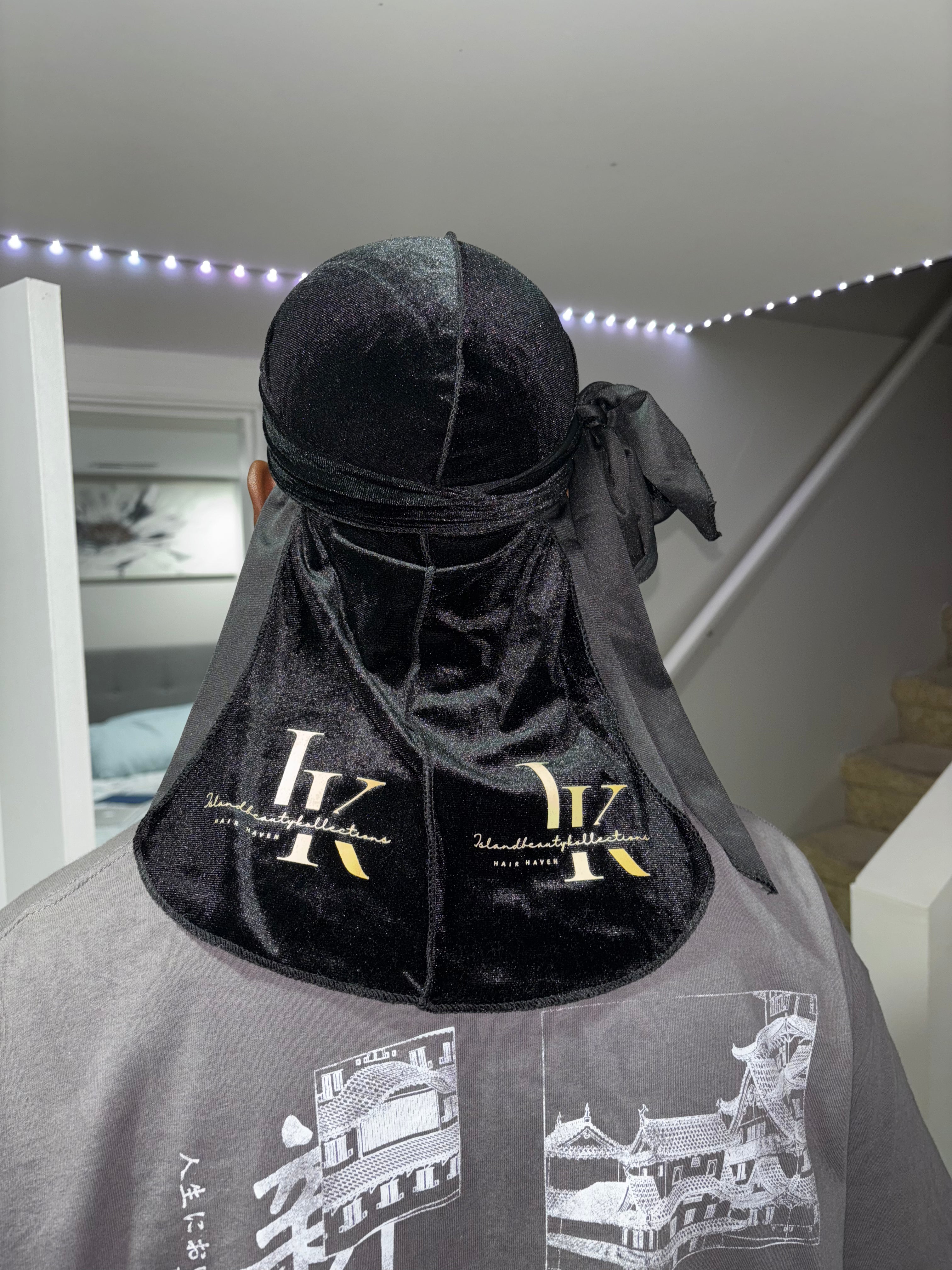 Island Luxe Durag– Gold Edition & Black Edition