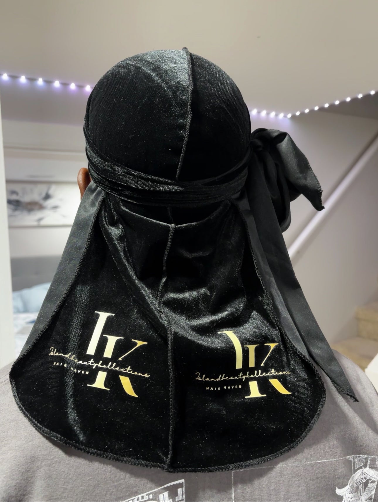 Island Luxe Durag– Gold Edition & Black Edition