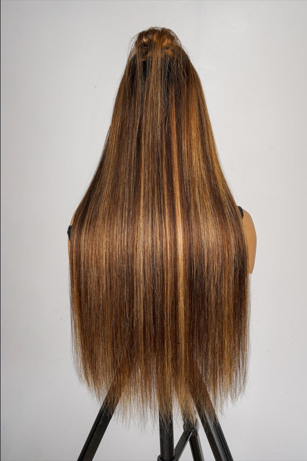 Emily #27 Lace Front Straight Wig