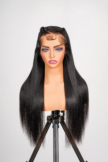 Aaliyah Lace Front Straight Twisted Wig