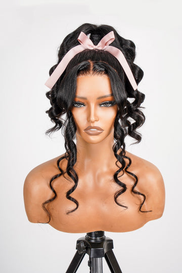 Luna Jet Black Bodywave Glueless Wig