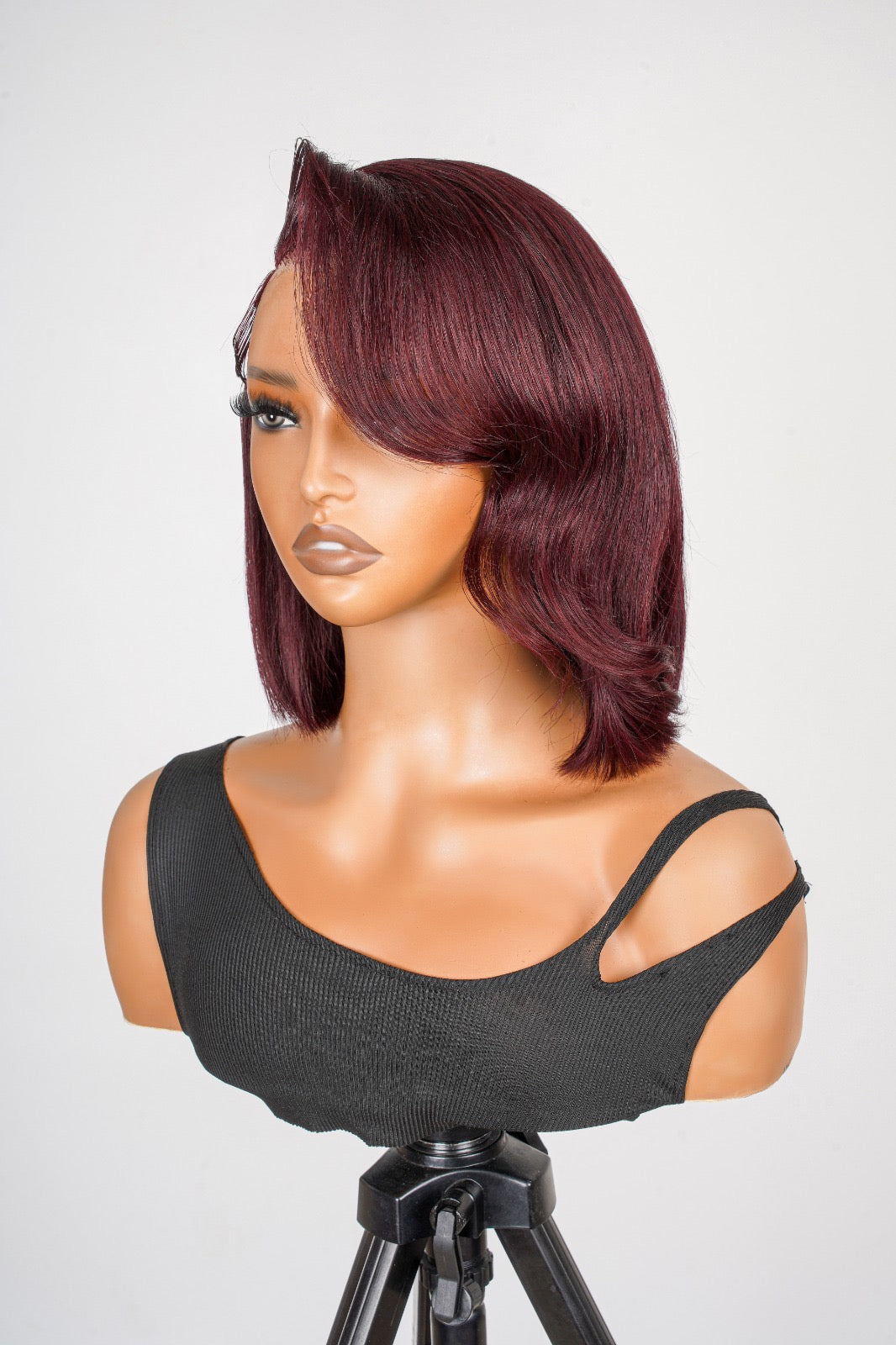 Kenzie Ready To Go Burgundy Straight  Bob Wig