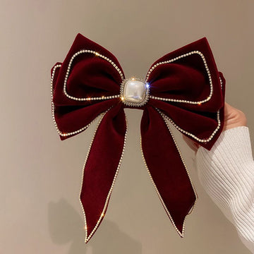 IBK Velvet Hair Bow