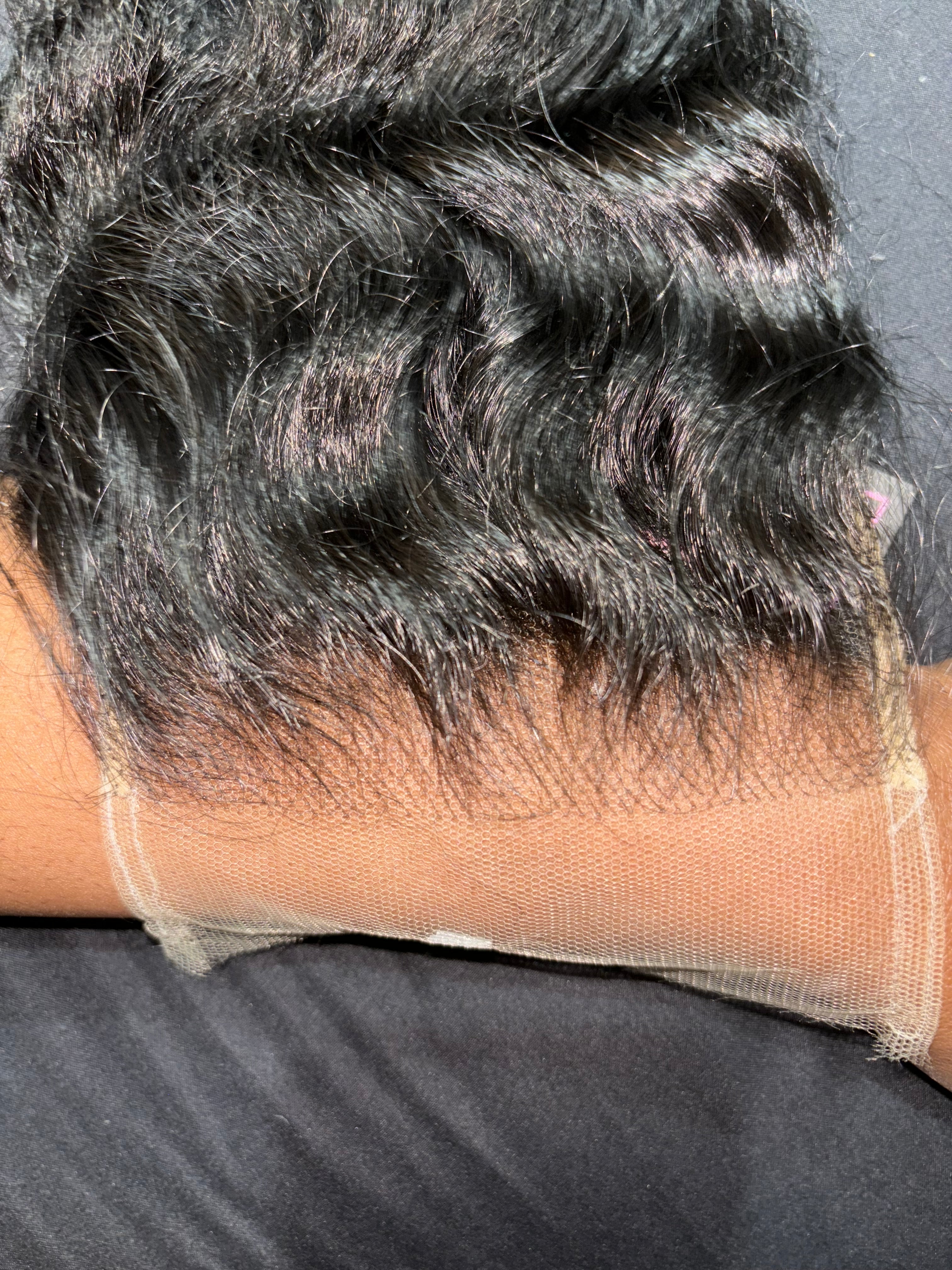 4*4 CURLY CLOSURE RAW HAIR