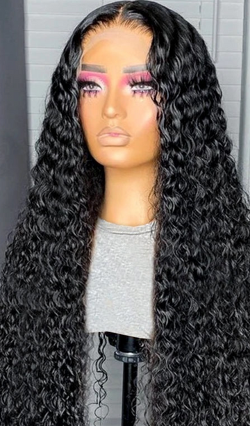 Curly Glueless Wig 13x6 HD Lace 250% Density